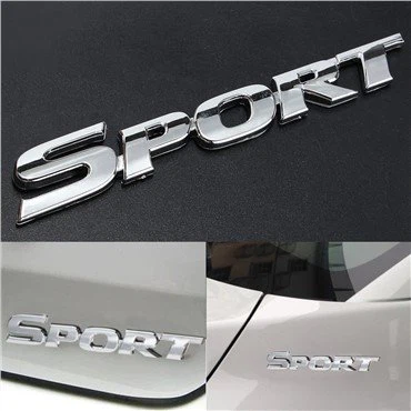 Logo Lencana Lambang Kereta ABS Chromed Logo