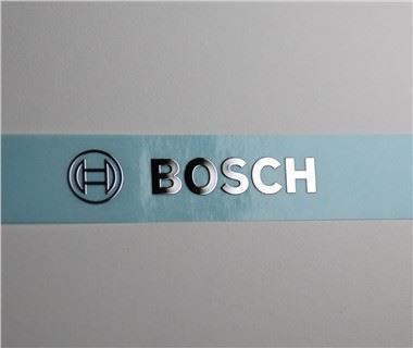 Pelekat logo nikel pelekat logam elektroforming