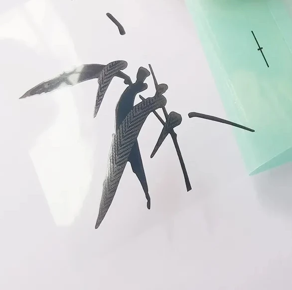 Nickel Logo Metal Sticker